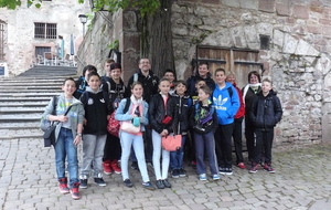 Dans la cour du chateau