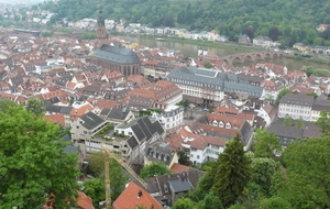 Heidelberg vue du chateau