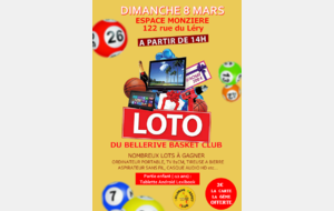 LOTO DU BELLERIVE BASKET CLUB