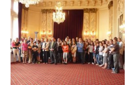 Le début des festivités franco-allemande