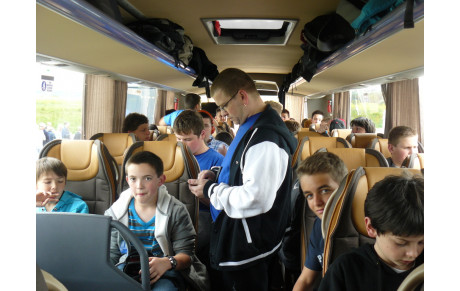 Minimes et benjamins en Allemagne : tout le monde est bien arrivé !!